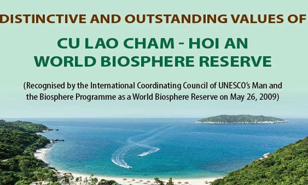 Outstanding values of Cu Lao Cham - Hoi An World Biosphere Reserve